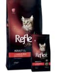 ريفلكس بلس طعام جاف للقطط بنكهة اللحم و الرز