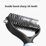 مشط لقص وازالة و فك تشابك الشعر الزائد للكلاب والقطط