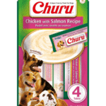 اينابا تشورو مكافات تريت للكلاب هريسة دجاج مع سالمون