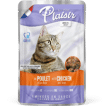 بلايسير طعام رطب للقطط بنكهة الدجاج و الكبدة مع المرق