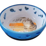 وعاء طعام زجاج للقطط فاخر و جميل و عصري