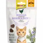 جيم كات مكافات تريت للقطط نكهة الدجاج مع إكليل الجبل 50 جم