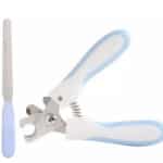 مقص اظافر للكلاب والقطط مع واقي امان لتجنب القطع الزائد + مبرد اظافر مجاني