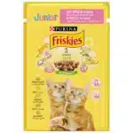 بورينا فريسكس طعام رطب للقطط ويت فود الدجاج مع المرق