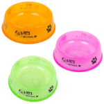 وعاء للطعام للقطط والكلاب عدة الوان