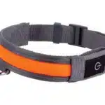 زوفاري طوق مضيء للكلاب، طوق LED للكلاب قابل لاعادة الشحن عبر منفذ يو اس بي مقاوم للماء