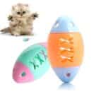 لعبة كرة للقطط على شكل سمكة