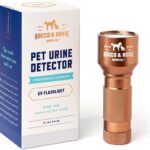 مصباح بالأشعة فوق البنفسجية يدوي يعمل لكشف بقع البول غير المرئية للقطط أو الكلاب