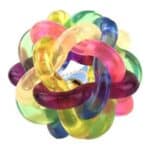 لعبه عضاضه للكلاب كرة مطاطية ملونه