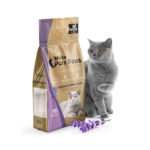 رمل وايت بيور باوز , ممتاز للقطط برائحة اللافندر - 5 لتر