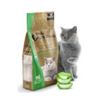 رمل وايت بيور باوز , ممتاز للقطط برائحة الصبار - 5 لتر