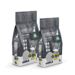 رمل هيرو كات للقطط بدون رائحة مع الكربون ، عالي الجودة - حجم 5 لتر