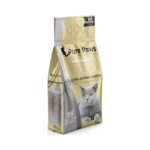 رمل وايت بيور باوز , ممتاز للقطط بدون رائحة مع الكربون - 5 لتر